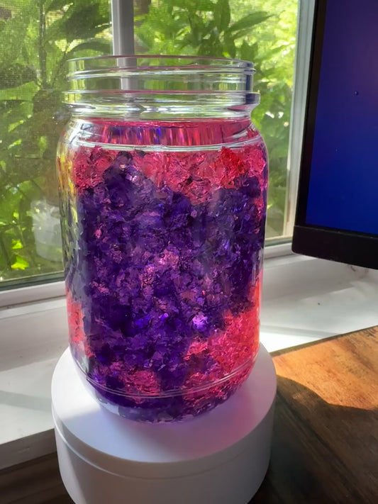 20 oz Mason Jar Slushy Acrylic tumbler